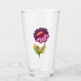 Snygg blomma glaskopp