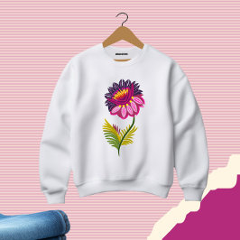 Snygg blomma t shirt
