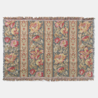 Snygg Blommigt för Vintage Filt