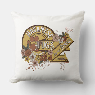 Snygg, Blommigt, Gift for Havanese Hund älskare, Kudde