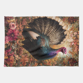 Snygg Blommigt i Turkiet Kökshandduk