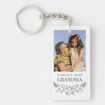 Snygg Blommigt Line Art Best Grandma Photo
