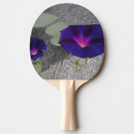Snygg Blommigt Ping Pong Paddle Pingisracket