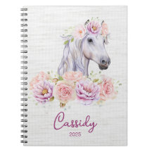 Snygg Blommigt Pony DIY Namn