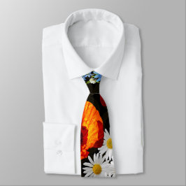 Snygg Blommigt Poppy Slips