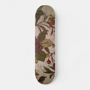 Snygg Blommigt Simulerad Struktur Skateboard