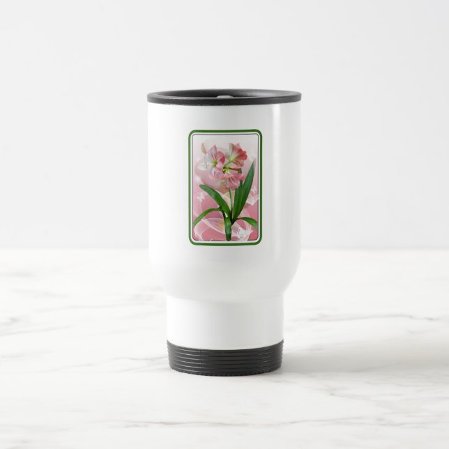 Snygg Blommigt Thmet Amaryllis Resemugg (Center)