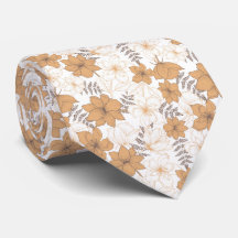 Snygg Blomsterträdgård Neck Tie