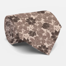 Snygg Blomsterträdgård Neck Tie