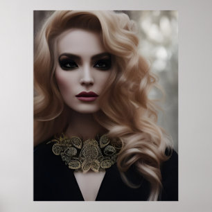 Snygg Blonde Poster