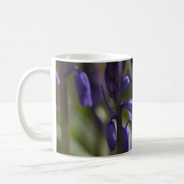 Snygg Bluebell Flower Mugg (Vänster)