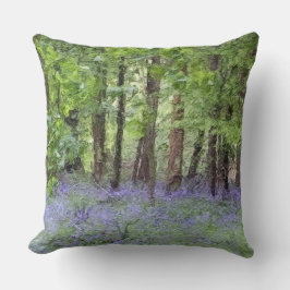Snygg Bluebell Wood Kudde