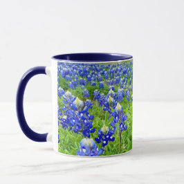 Snygg bluebonnets Texas-foto Mugg