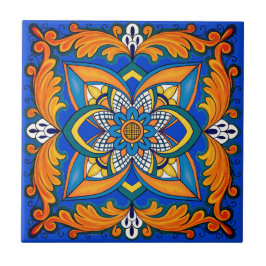 Snygg Boho Italienska Tile Kakelplatta