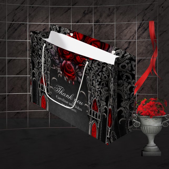 Snygg bröllop-design för mörk (Gothic design)