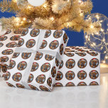 Snygg Bull Mastiff Hund jul Mönster Presentpapper<br><div class="desc">Pappert vackert Bull Mastiff Hund jul Mönster Festive/Helgdagars/Roligt Anpassade Bakgrund Färg</div>