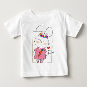 Snygg bunny baby t shirt