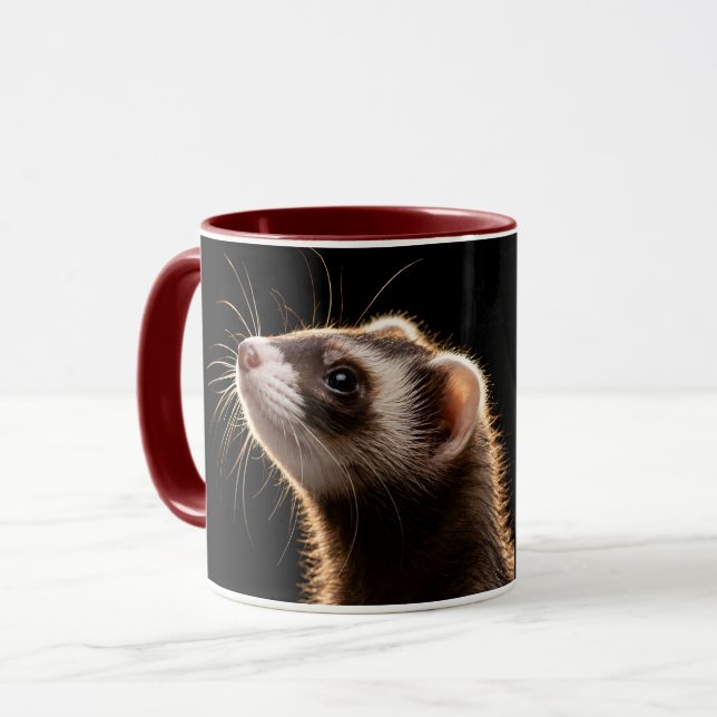 Snygg busstreck mugg (Framsida vänster)