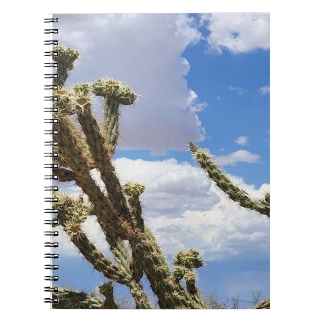 Snygg Cactus Photo Anteckningsbok (Framsidan)