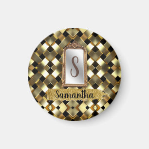 Snygg Chic Girly Spegel Elegant Bday Gift Magnet