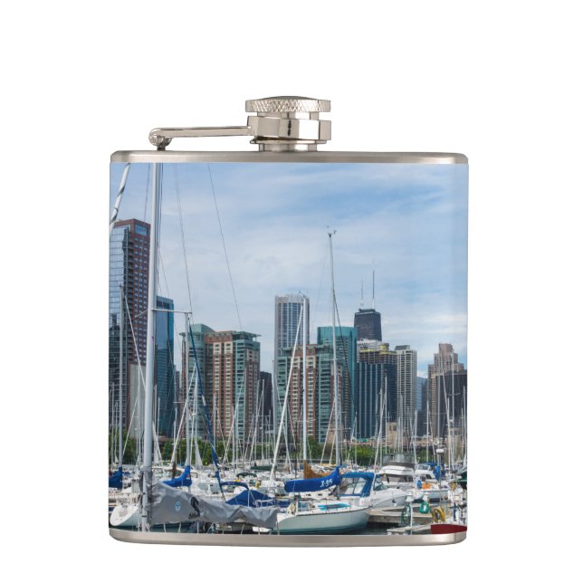 Snygg Chicago Harbour Fickplunta (Framsidan)