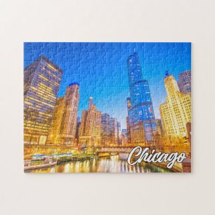 Snygg Chicago, Illinois, United Stater Pussel