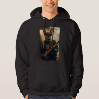 Snygg Chihuahua-Rockare Hoodie Rolig Hund