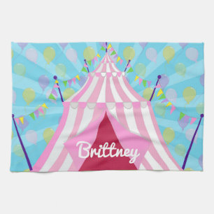 Snygg Circus Tält Kökshandduk