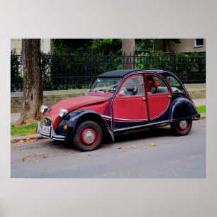 Snygg Citroen 2CV Charleston Poster