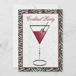 snygg Cocktailfestin Inbjudan