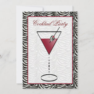 snygg Cocktailfestin Inbjudan