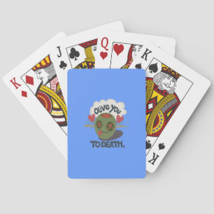 Snygg Coola I kärlek Afrika Art Casinokort