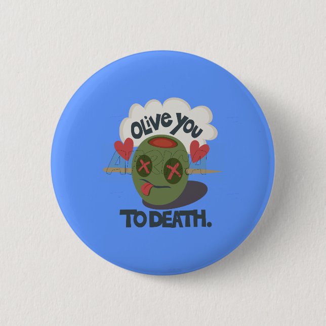 Snygg Coola I kärlek Afrika Art Knapp (Framsida)