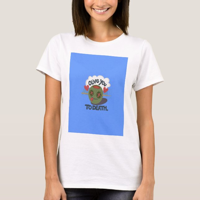 Snygg Coola I kärlek Afrika Art Tee (Framsida)