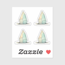 Snygg Crystal Tint Art Klistermärken