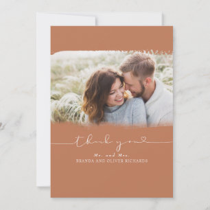 Snygg Cute Bröllop Tack Photo