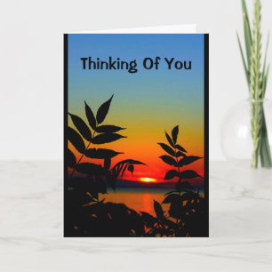 Snygg dag från soluppgång till solnedgång kort