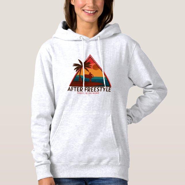 Snygg design efter Freestyle Retro Silhouette T Shirt (Framsida)