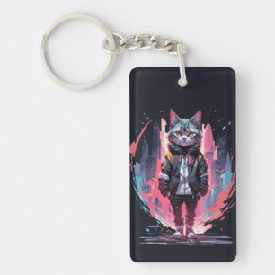 Snygg design med söt katt