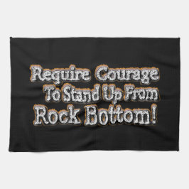 Snygg design om modet att stå upp! T-Shir Kökshandduk