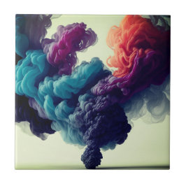 Snygg design rökeffekt modern kakelplatta