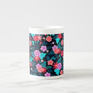 Snygg Ditsy-Blommigt - Background-56676 Benporslin Mugg