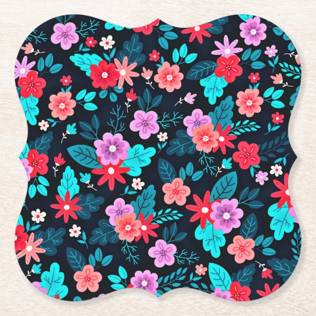 Snygg Ditsy-Blommigt - Background-56676 Underlägg Papper (Framsida)