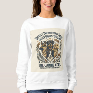 Snygg "Dog Mom"-tröja för kvinnor | Mysigt present T Shirt