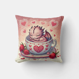 Snygg Dragon Kopp Kudde