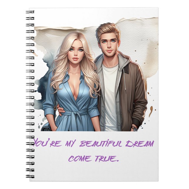 Snygg Dream Anteckningsbok (Framsidan)