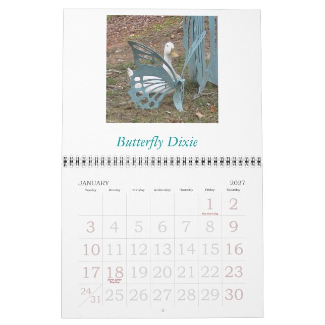 Snygg Dream Kalender (Jan 2027)