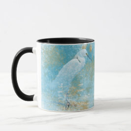 Snygg Egret Shore Bird Mugg