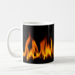 Snygg eld kaffemugg