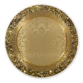 Snygg Elegant Guld design Knopp